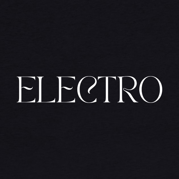 Electro logo by lkn